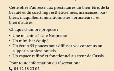 L’Hôtel By Reboul Ouvre ses Espaces Premiums aux Professions Libérales