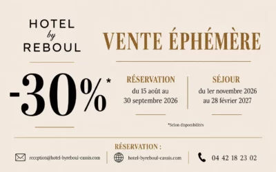Vente éphémère -30% !